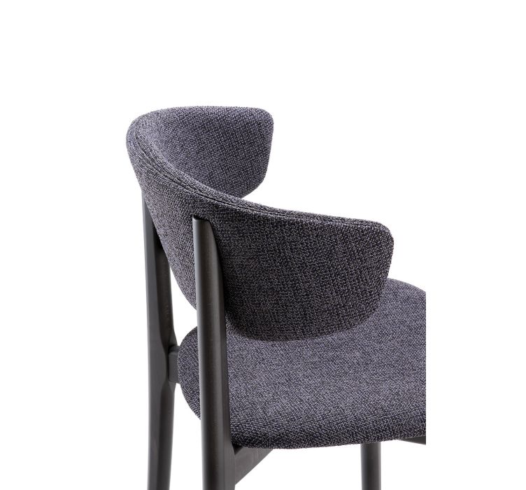 Стілець Babar 2466 dark grey/wenge (2466.221PO FWN006)2